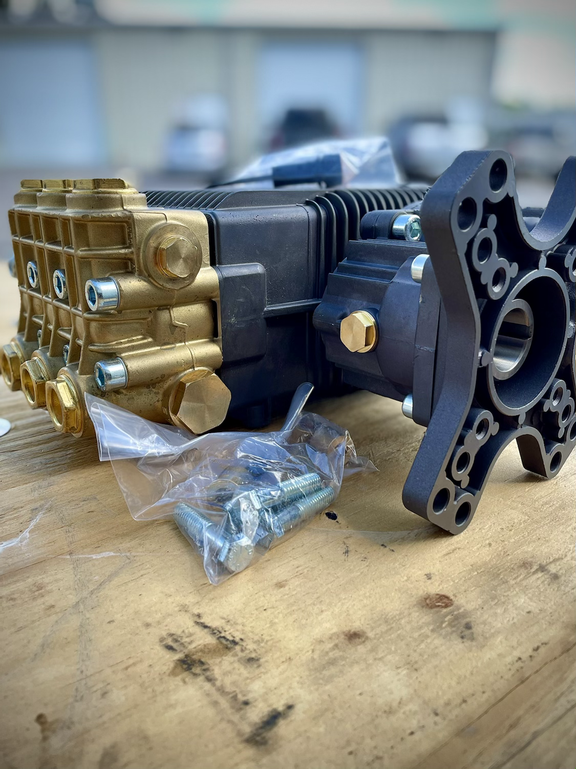 8GPM AR Pump Gear Box Assembly