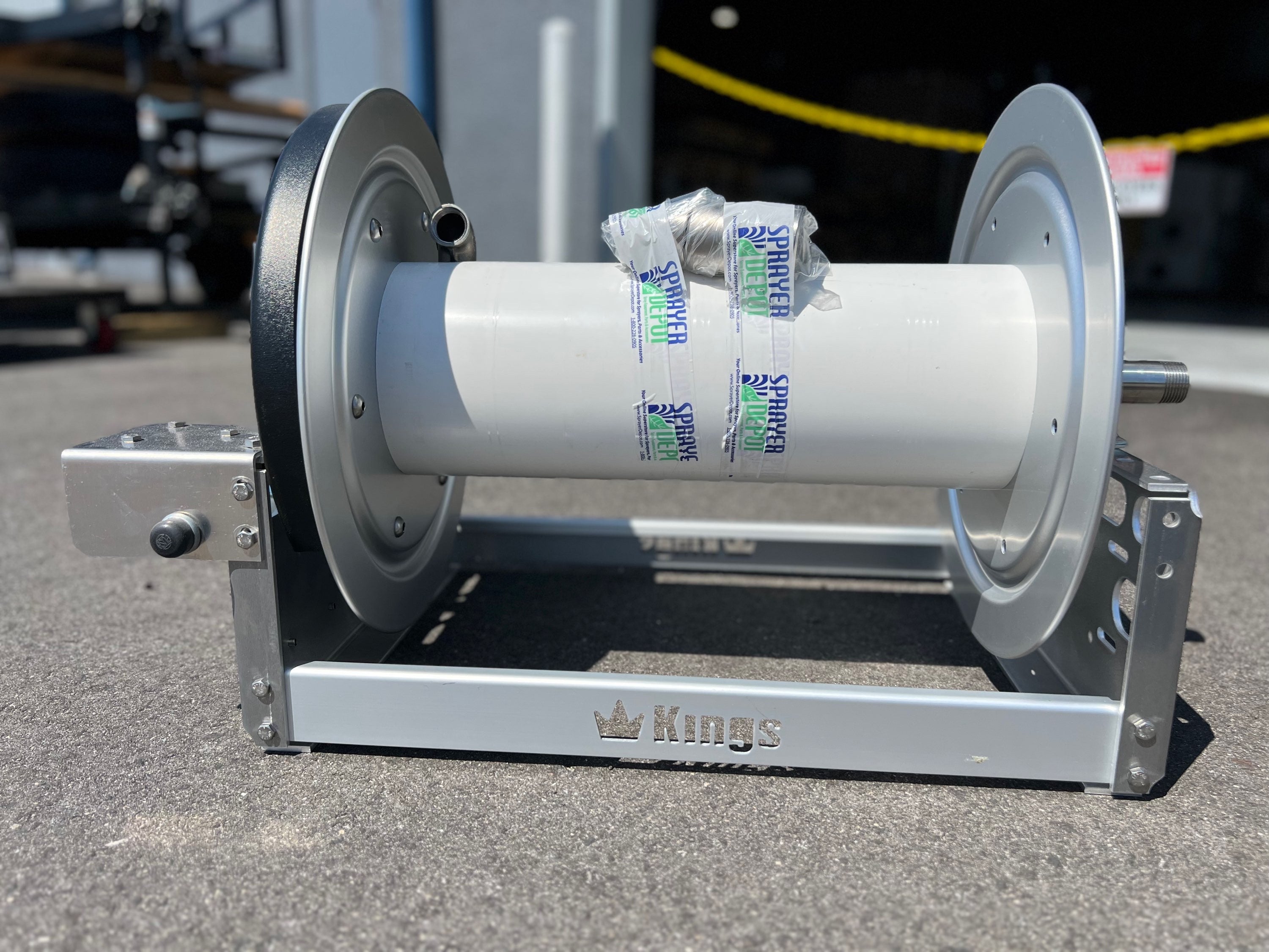 Kings 18" Electric Reel with 1" Stainless Steel Manifold