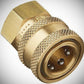 3/8FPT Socket Quick Connect Brass 2401