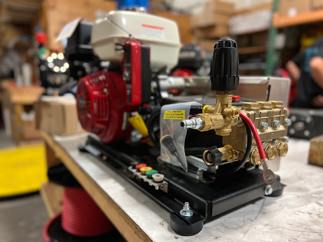 5GPM at 3000psi Electric Start Belt Drive Pressure Pro
