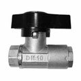 DN-10 Nickel Plated Brass Ball Valve