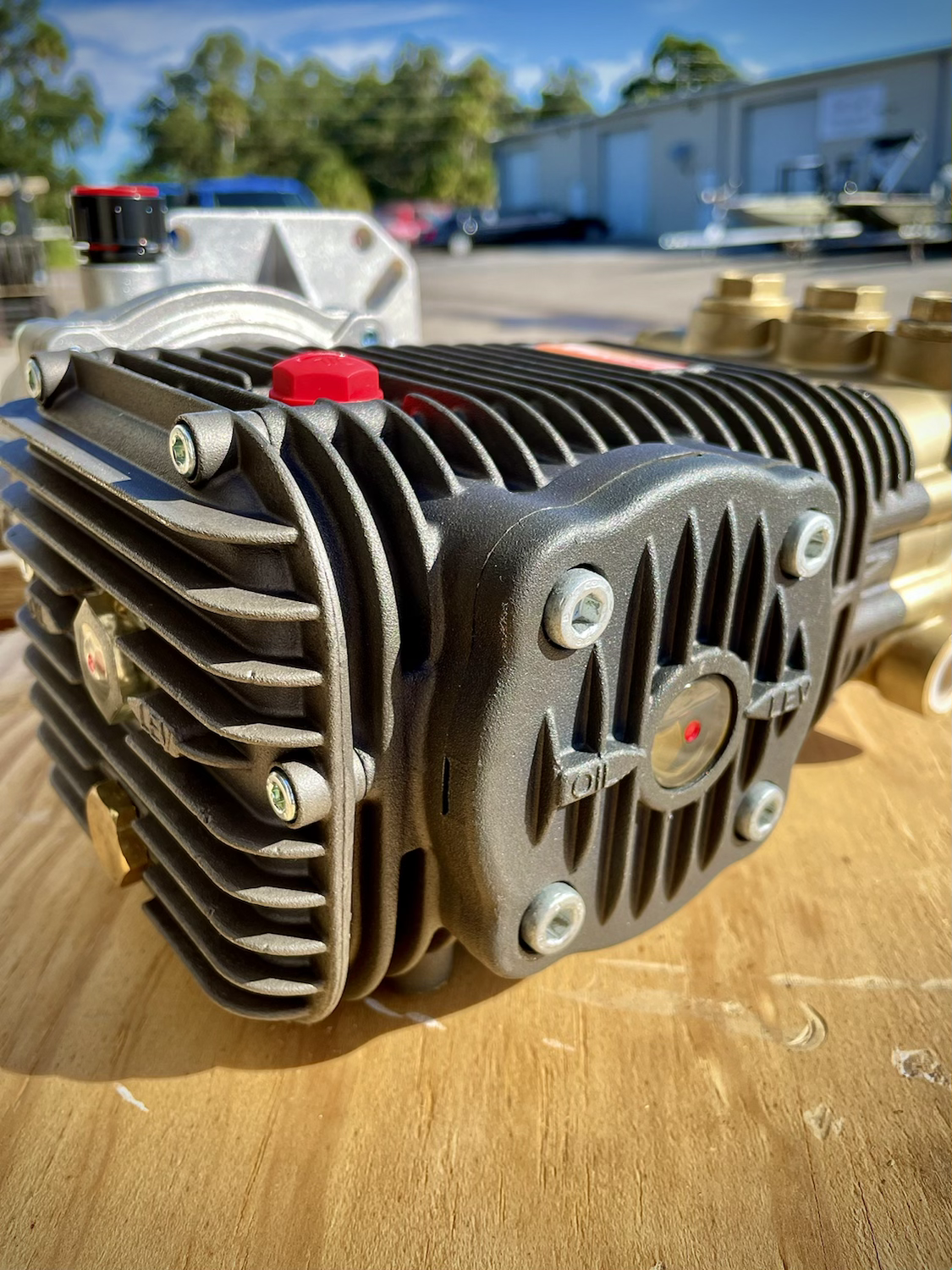4GPM Comet Pump Gear Box Assembly