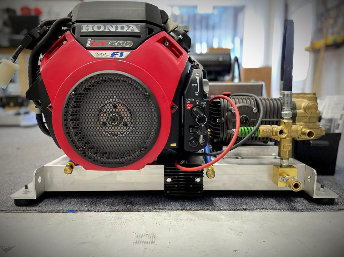 B-K8040HG Bandit 8 gpm at 4000 psi Honda IGX800 Commercial Pressure Washer