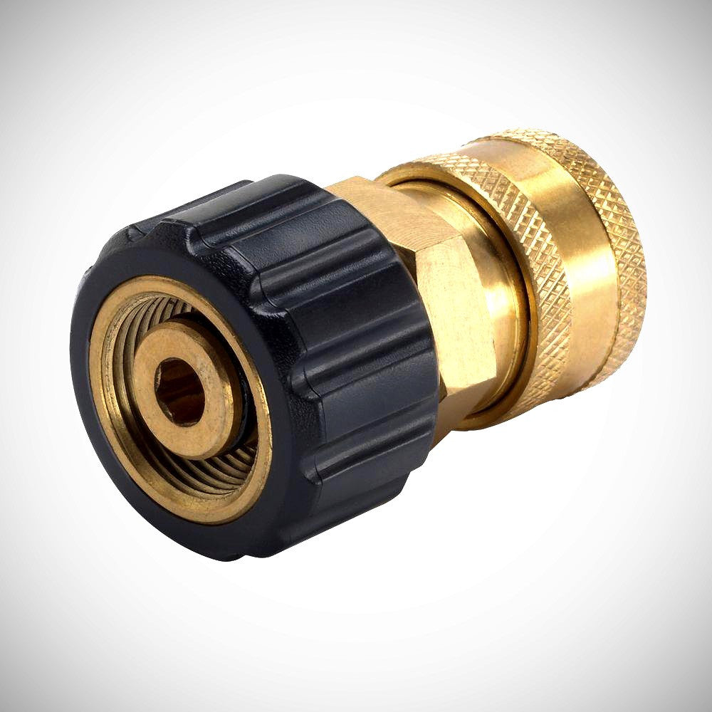 22mm Screw Plug x 3/8 Quick Connect Socket.