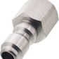 1/2 Female Thread Steel Plug Quick Connect Fitting