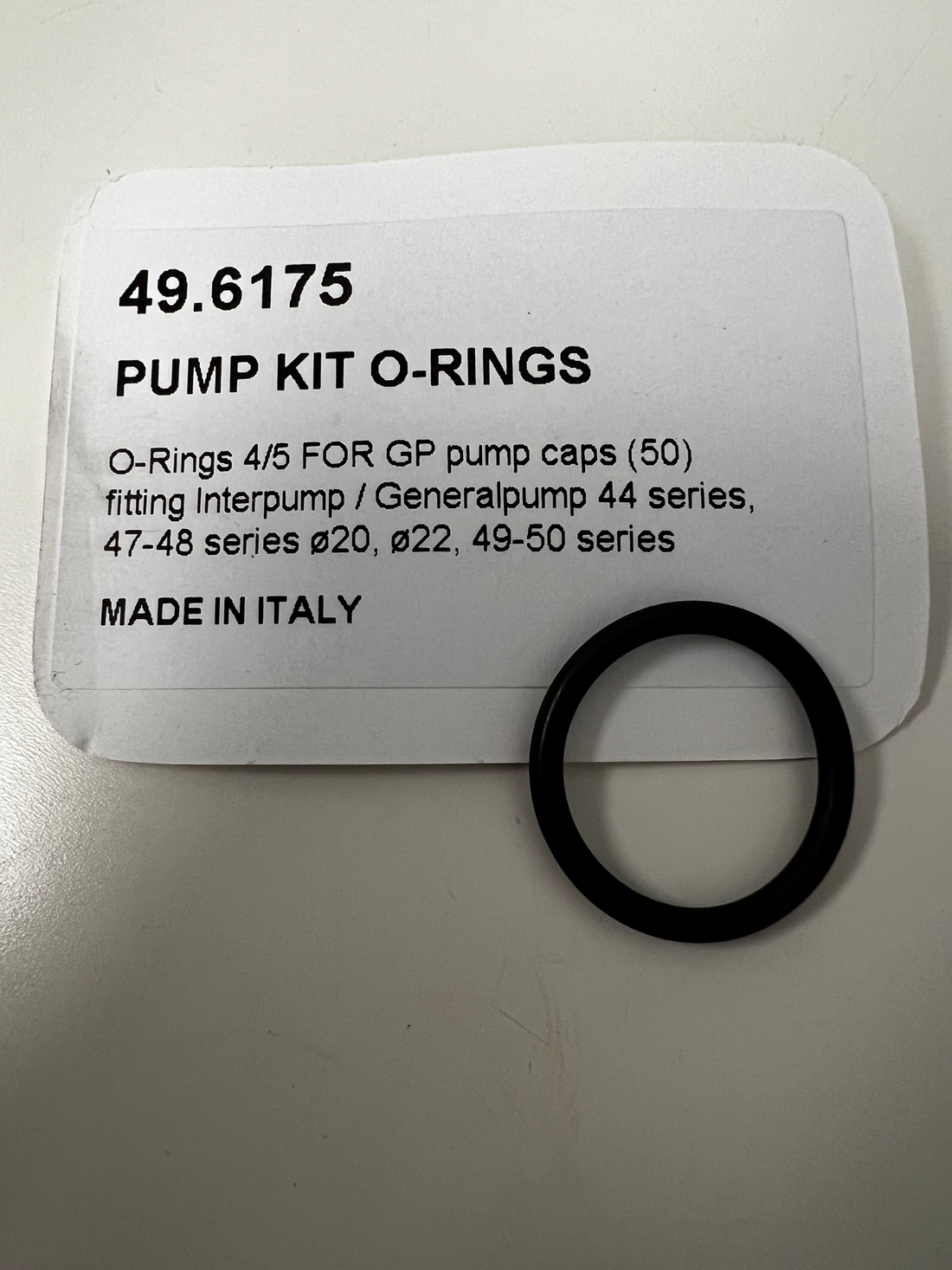 Pump Kit O-Rings 4/5-50 For GP Pump Caps 701002