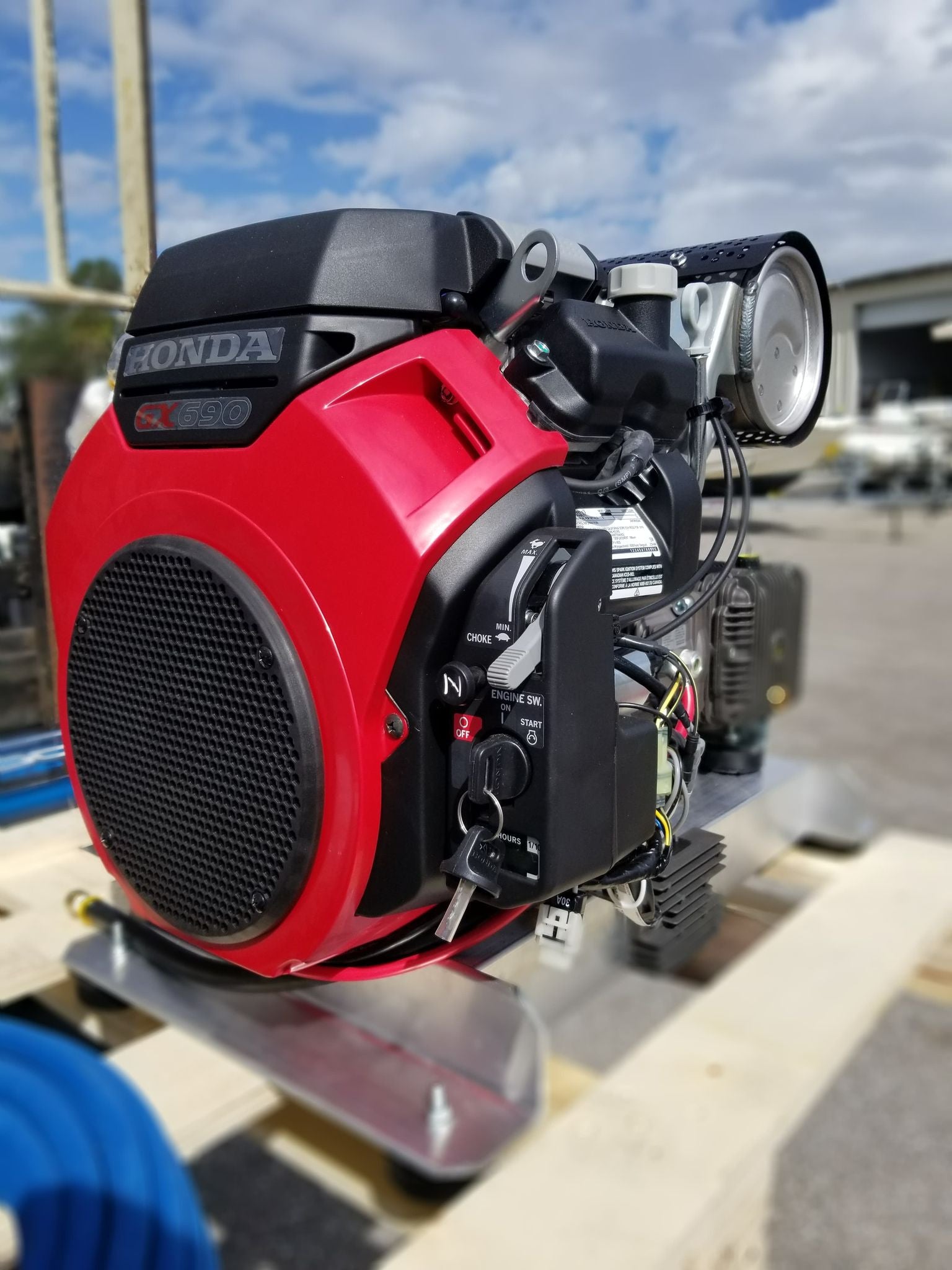 MGD-8035HA: 8GPM at 3500psi Manatee Gear Drive Honda GX690 With AR Pump