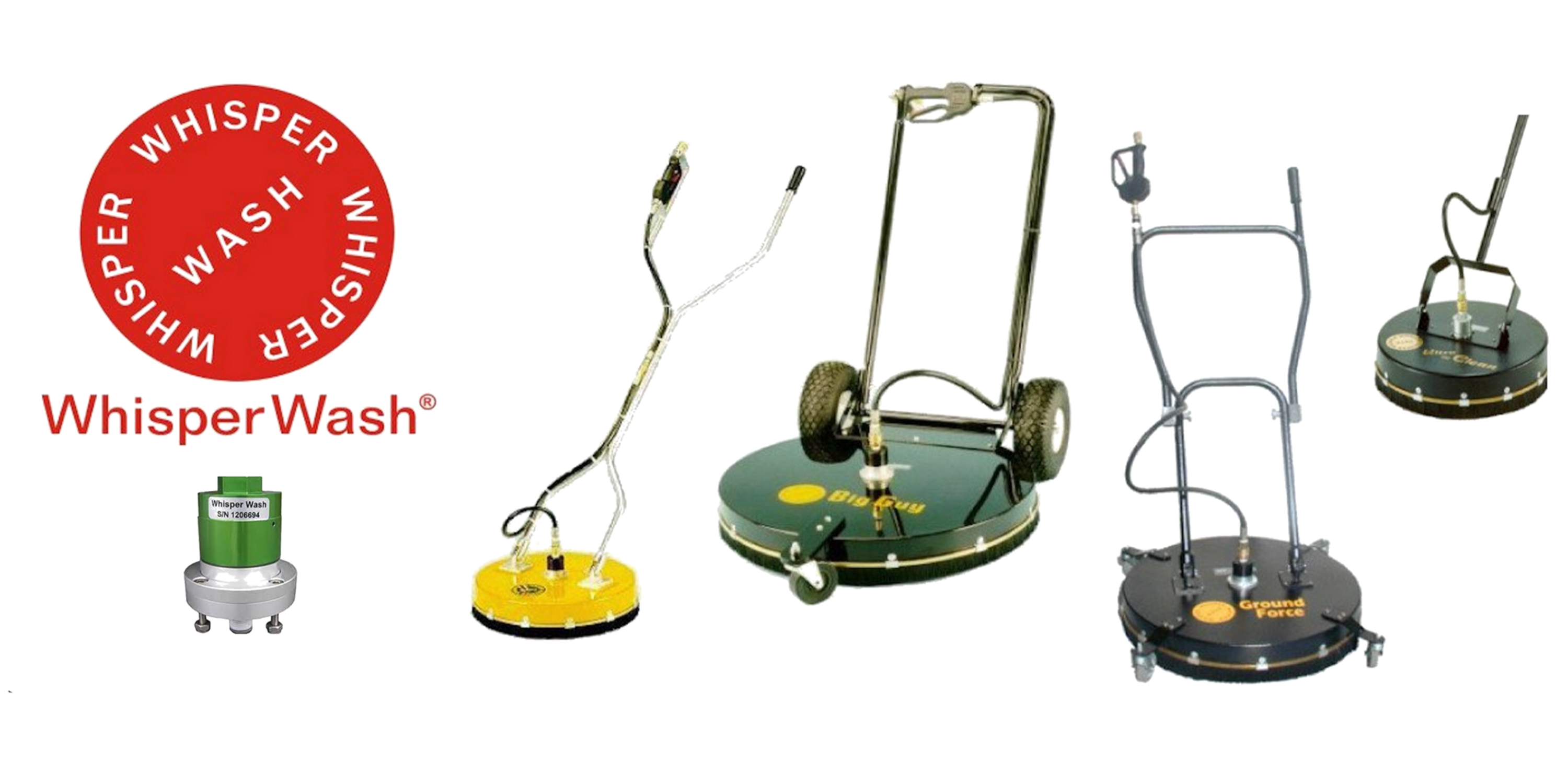 Whisper Wash Mini Mondo Force 31" Surface Cleaner