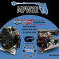 MGD-8040CG: 8GPM at 4000psi Manatee Gear Drive with CRX 750cc MGD-8040CG