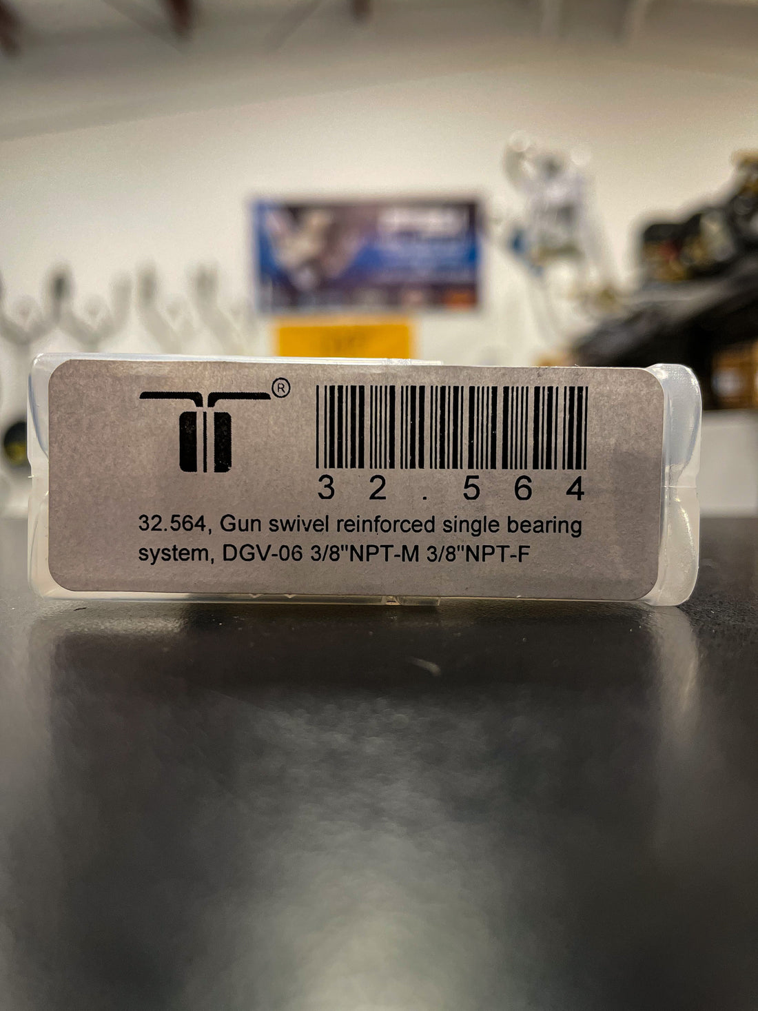 Mosmatic High Pressure Swivel 3/8M x 3/8F