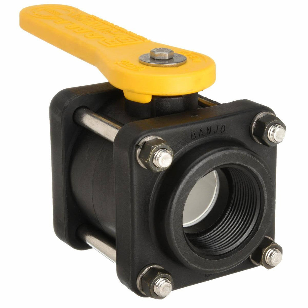 1 1/2"  Poly Banjo Ball Valve