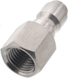 1/2 Female Thread Steel Plug Quick Connect Fitting