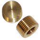 Brass Allen Head or Hex Plug 1/8"