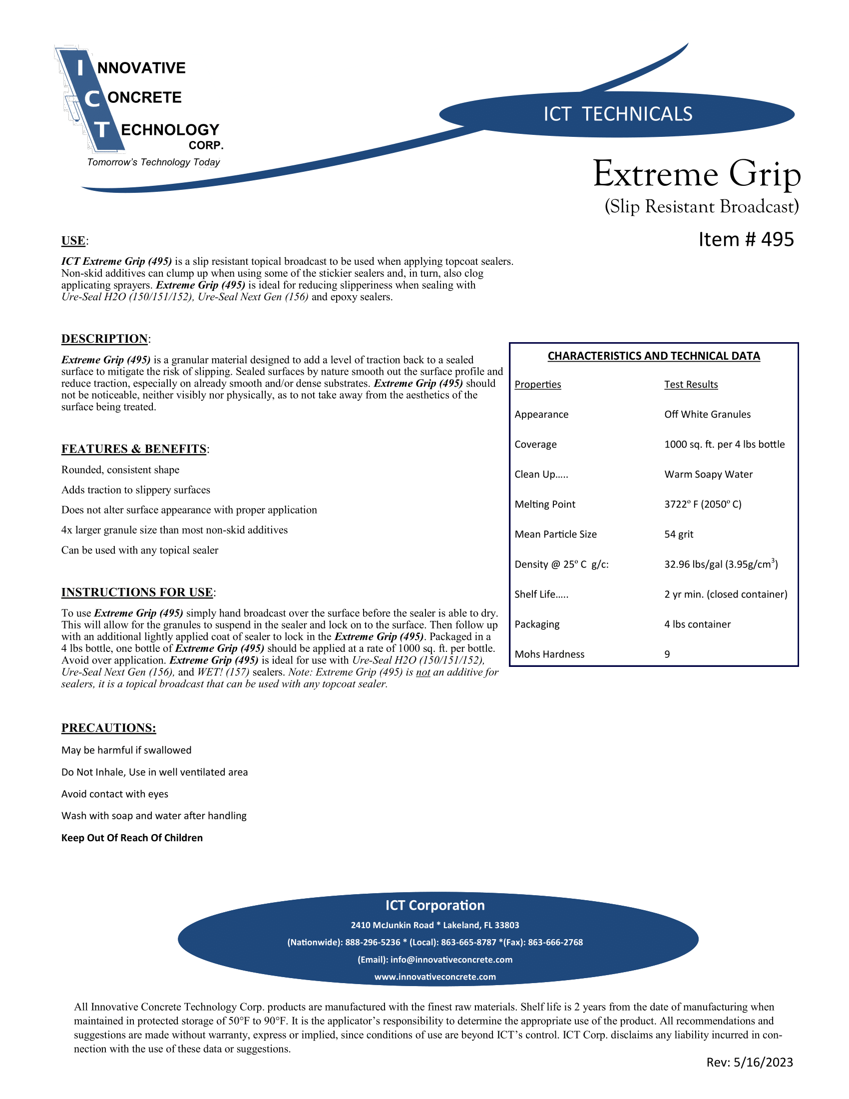 Extreme Grip 495-3