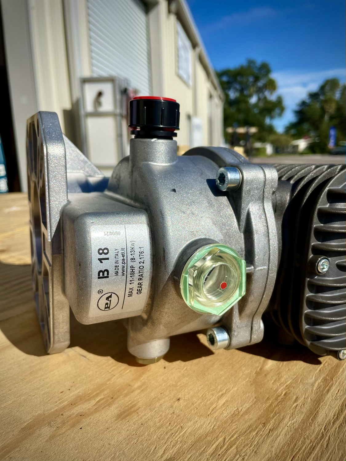 8GPM Comet Pump Gear Box Assembly