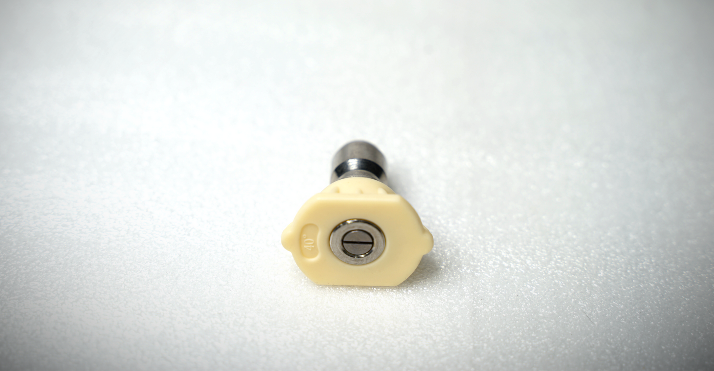 White Nozzle 40 Degree Tip