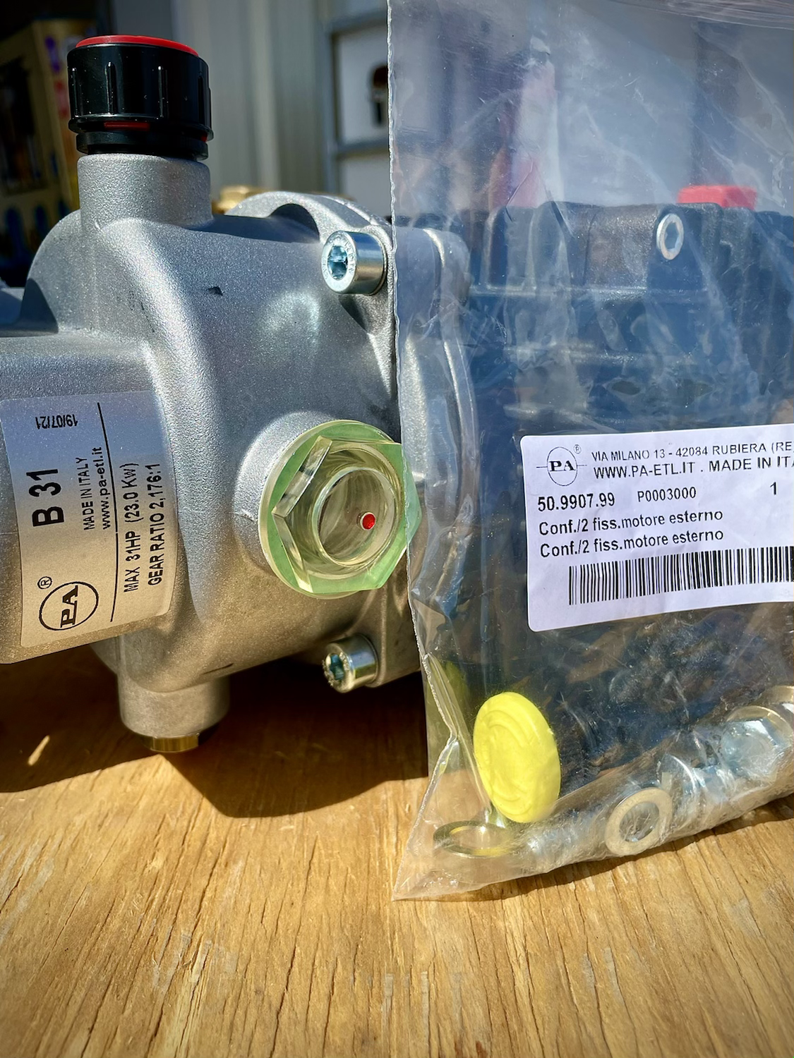 8GPM General Pump Gear Box Assembly