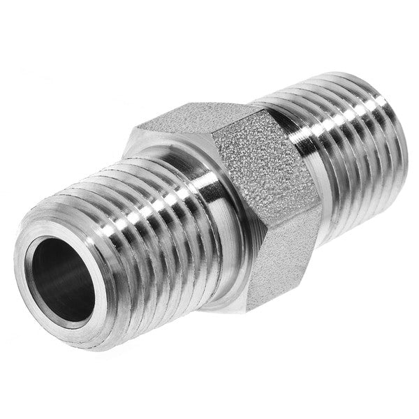 1/4" Steel Hex Nipple