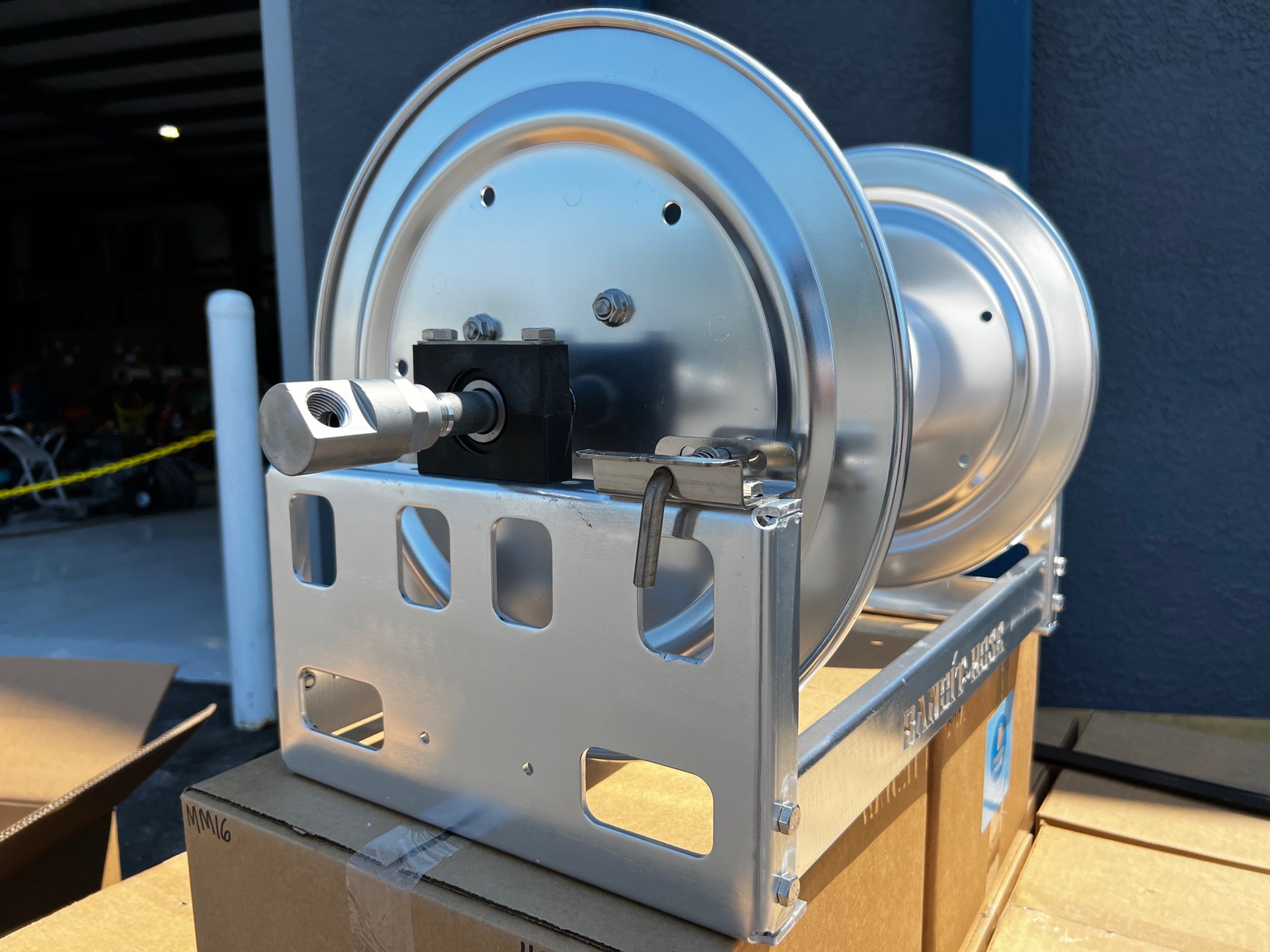 Bandit Hose Reel 18in Aluminium Hose Reel