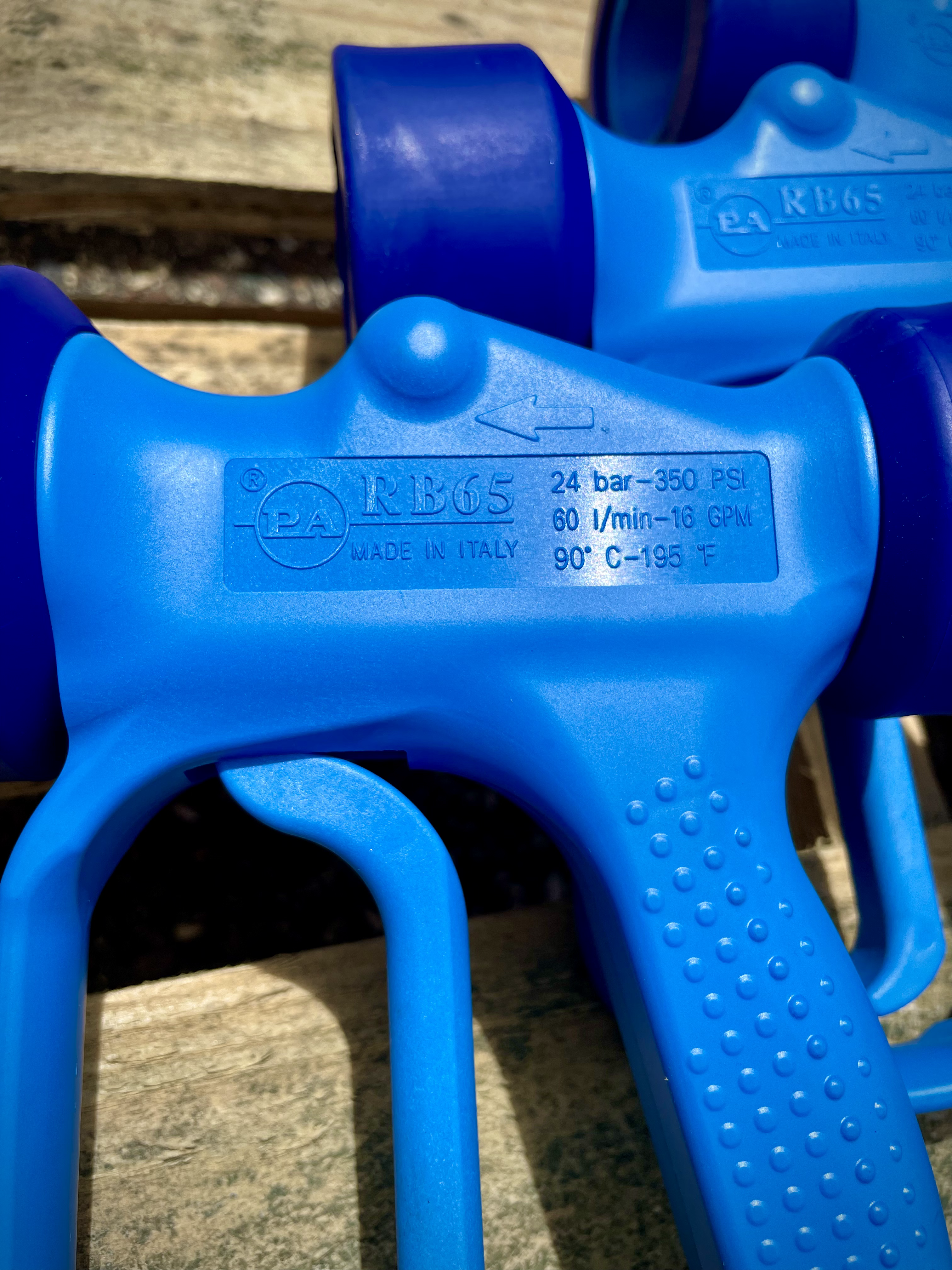 GP BLUE High Flow Wash Down Gun YG1635S