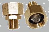 3/4 FGH Swivel x 1/2 FPT Pump Inlet Brass Fitting