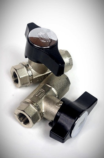 DN-10 Nickel Plated Brass Ball Valve