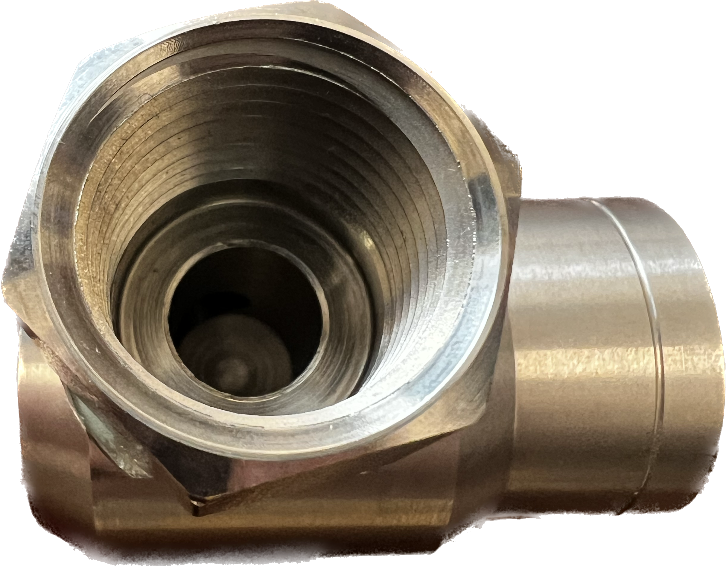 Mosmatic 1/2" 90 FPT x FPT Stainless Steel Swivel