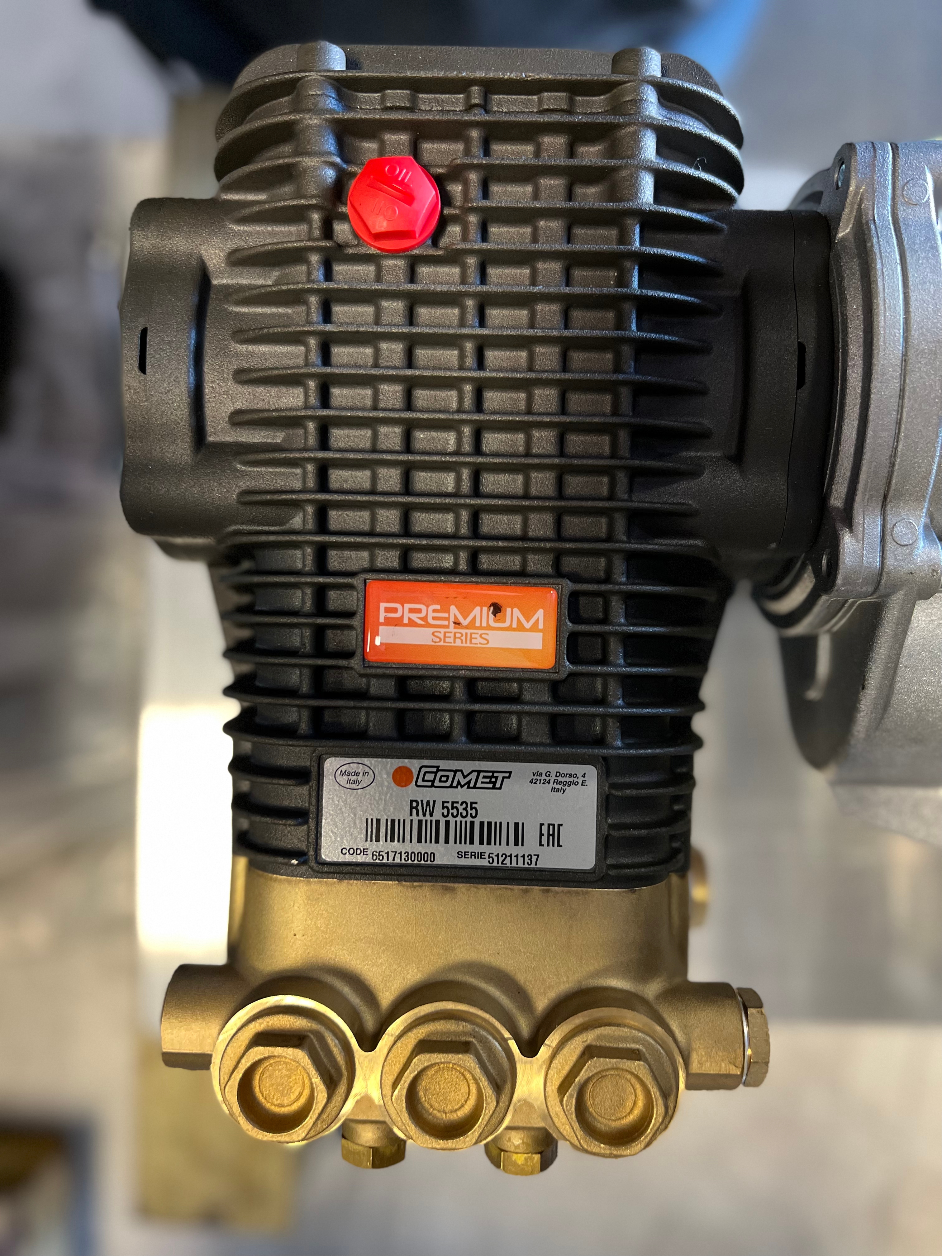 MGD-5530CC: 5.5GPM at 3000psi Manatee Gear Drive CRX420 With Comet Pump