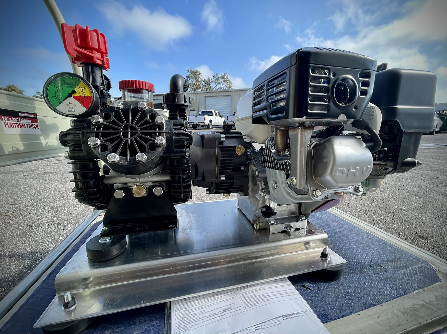 AR45 Electric Start Honda Softwash System