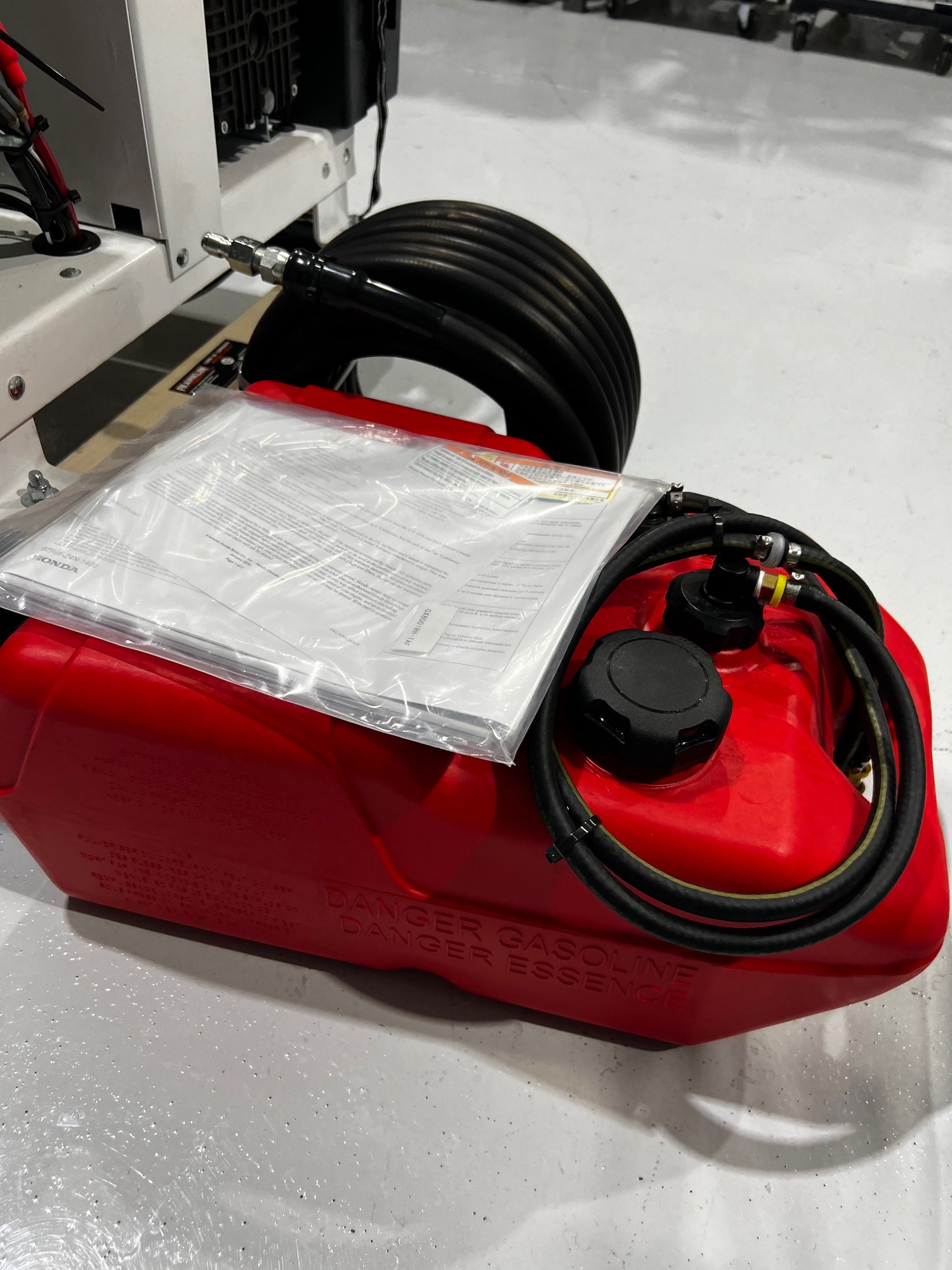 Pressure Pro 8GPM at 3,000PSI Poly Chain Commercial Pressure Washer