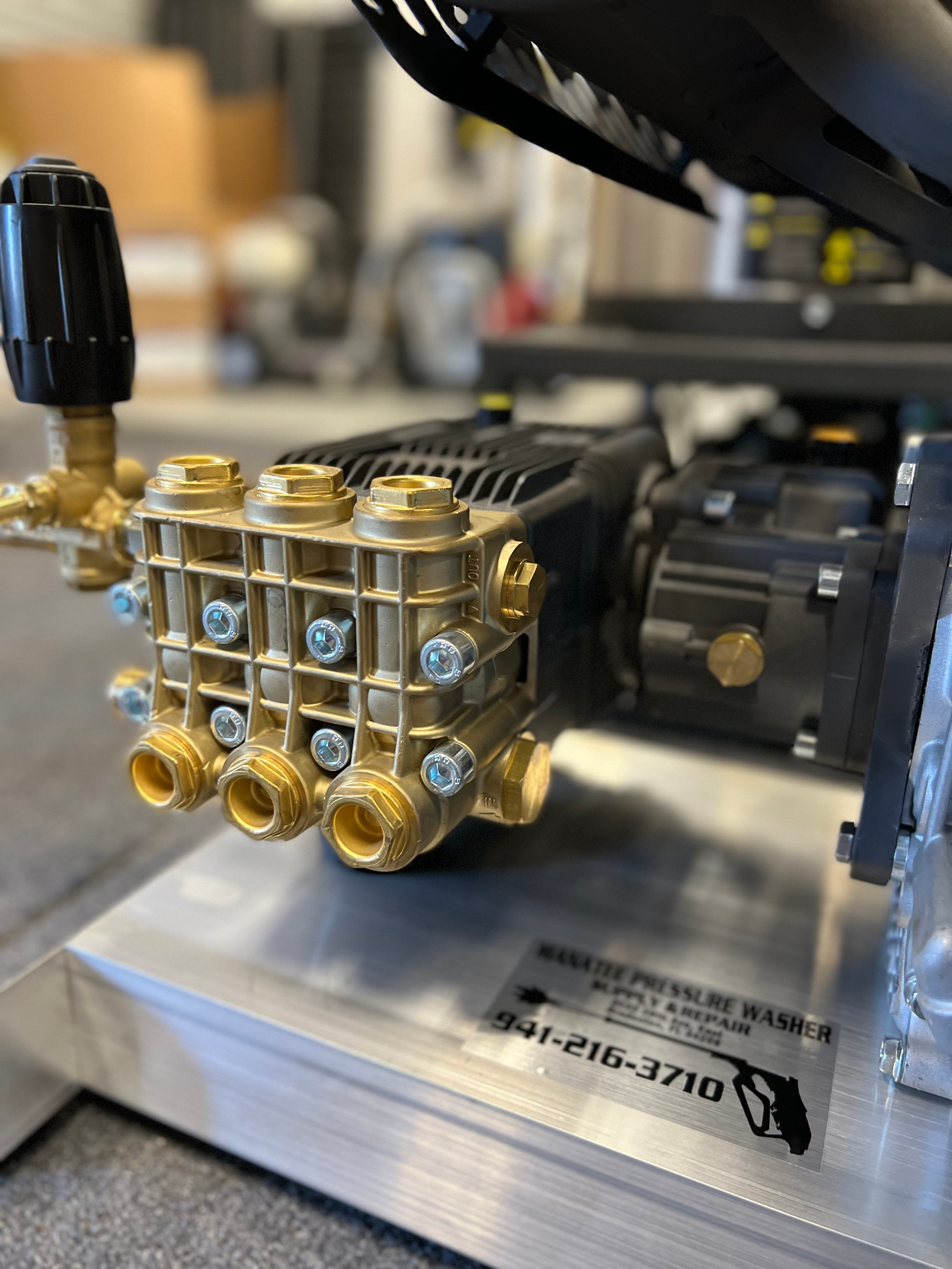 MGD-8035CA: 8GPM at 3500psi Manatee Gear Drive with CRX 680cc AR Pump MGD-8035CA