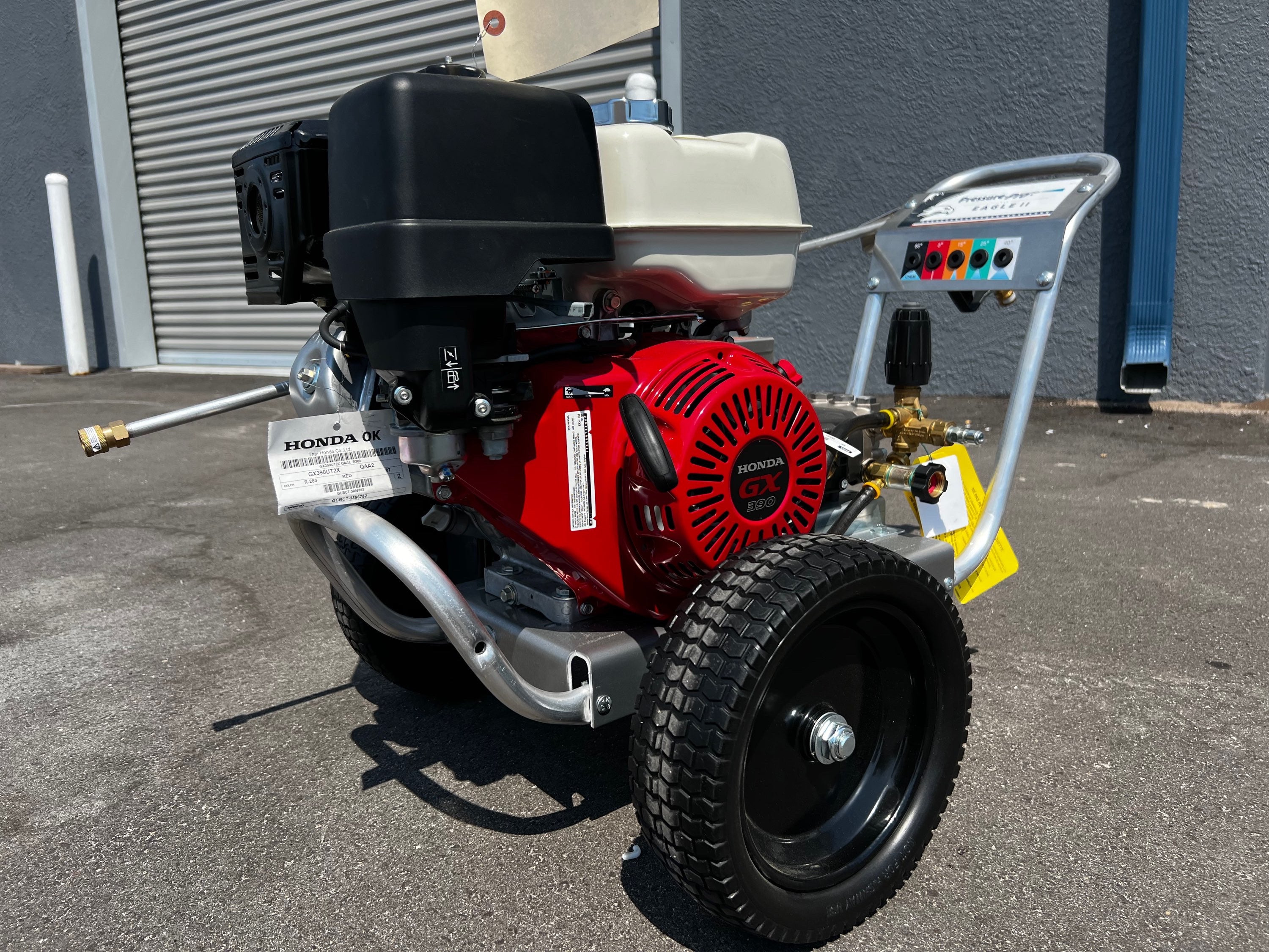 Pressure Pro Cart EB4042HV-20 4 gpm at 4200 psi Belt Drive Honda GX390