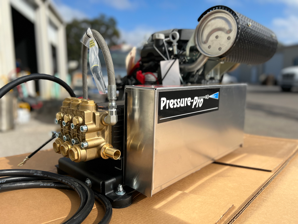 Pressure Pro 10gpm at 3000psi with General Pump S/VB1030HGE105/VHRM6