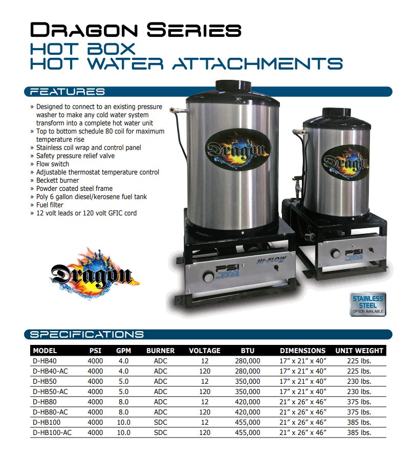 Dragon Hot Box System
