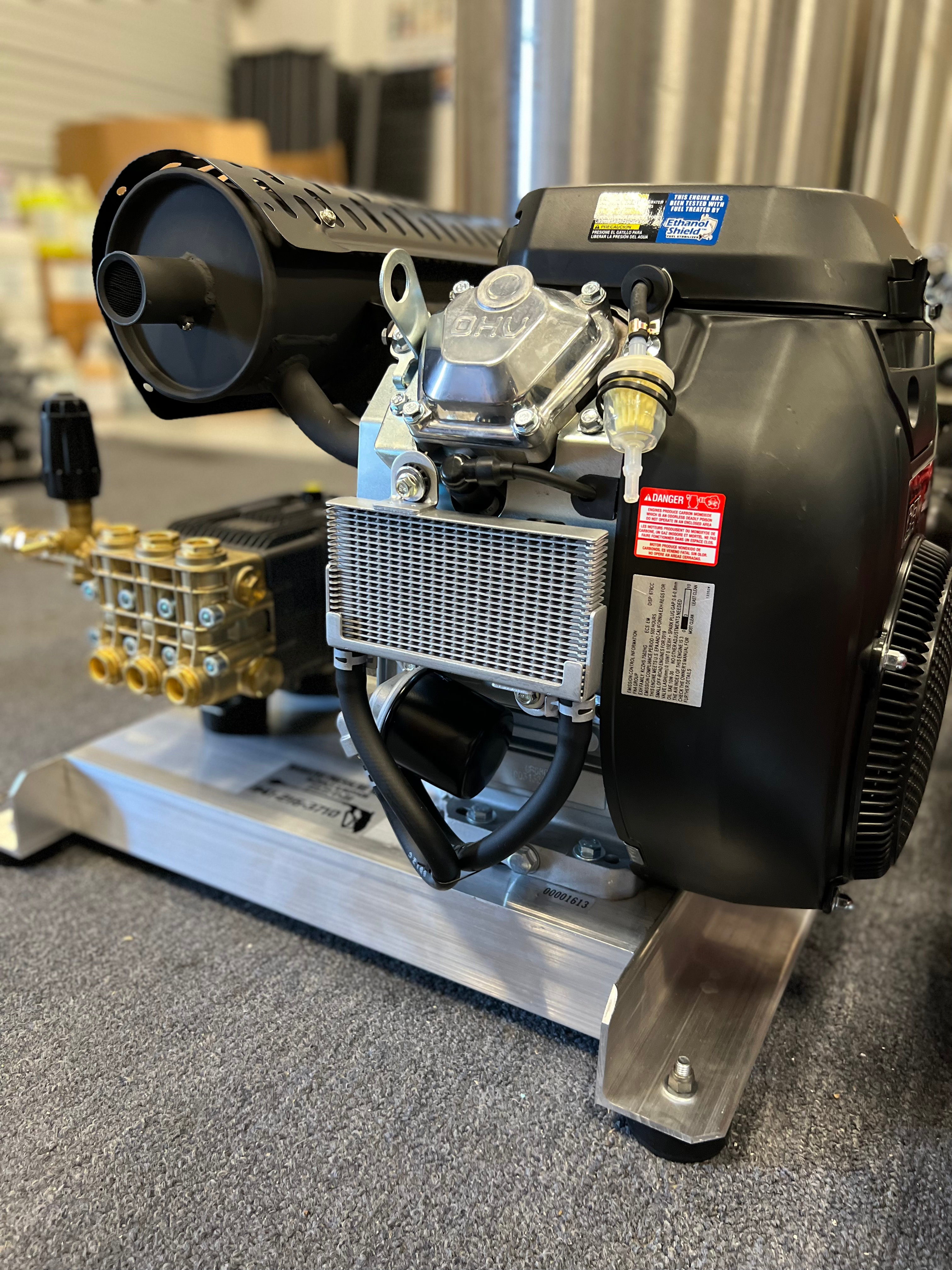 MGD-8035CA: 8GPM at 3500psi Manatee Gear Drive with CRX 680cc AR Pump MGD-8035CA