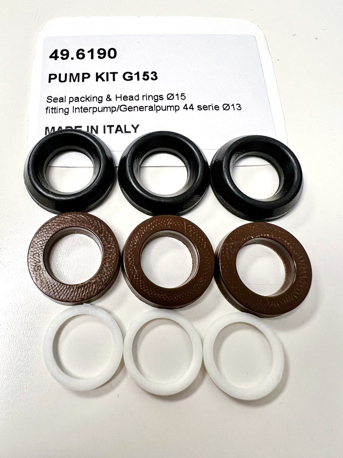 Gp Kit 150 GP Kit 153 EZ4040 Seals General Pump | | Manatee Pressure Washer Supply ...