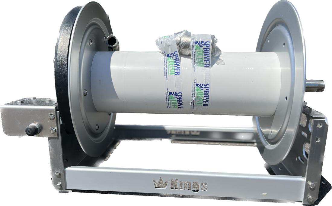Kings 18" Electric Reel with 1" Stainless Steel Manifold