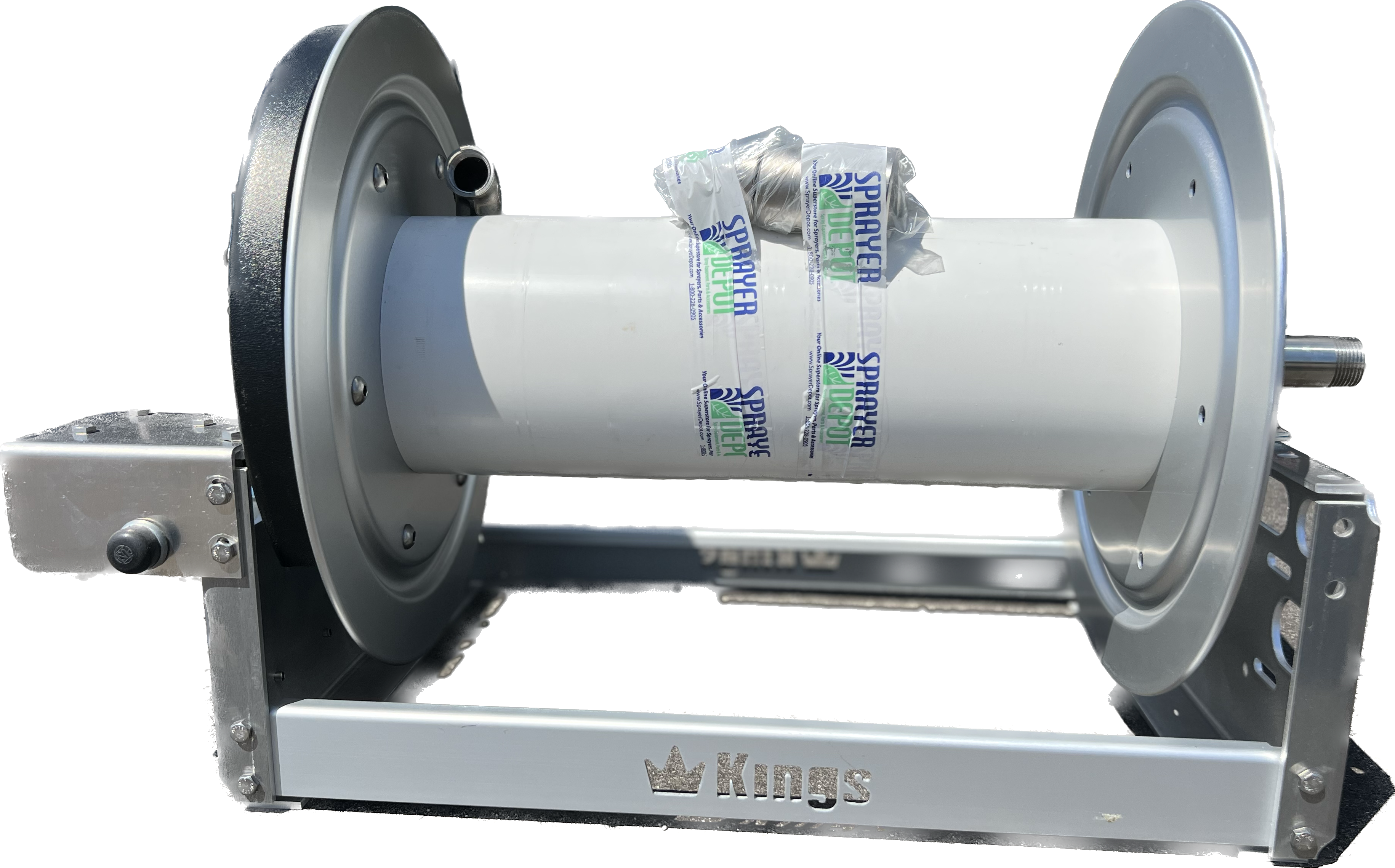 Kings 18" Electric Reel with 1" Stainless Steel Manifold