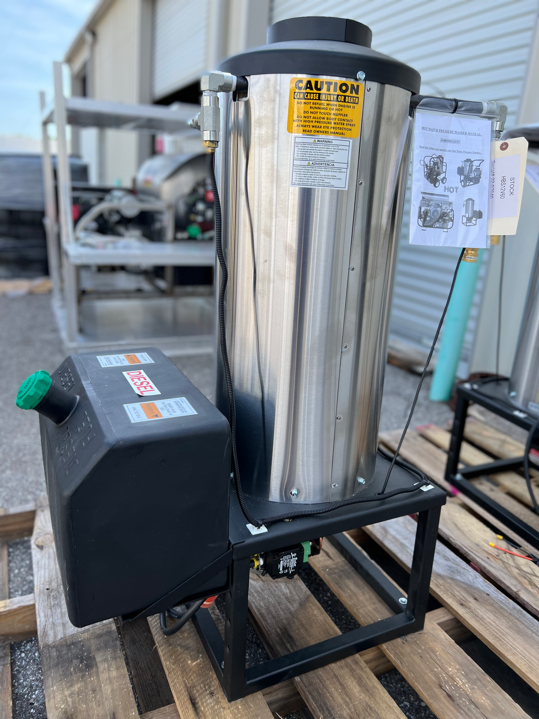 Pressure Pro 6gpm Stationary Vertical Hot Box Hot Shot