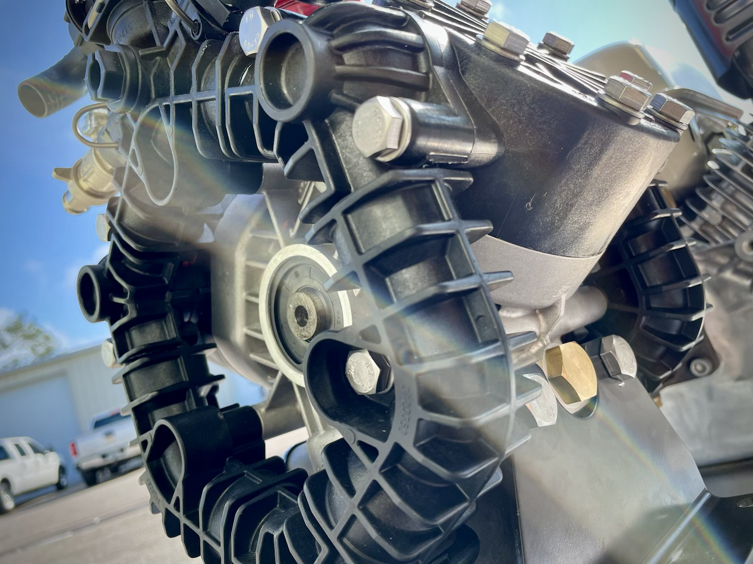 AR45 Electric Start Honda Softwash System