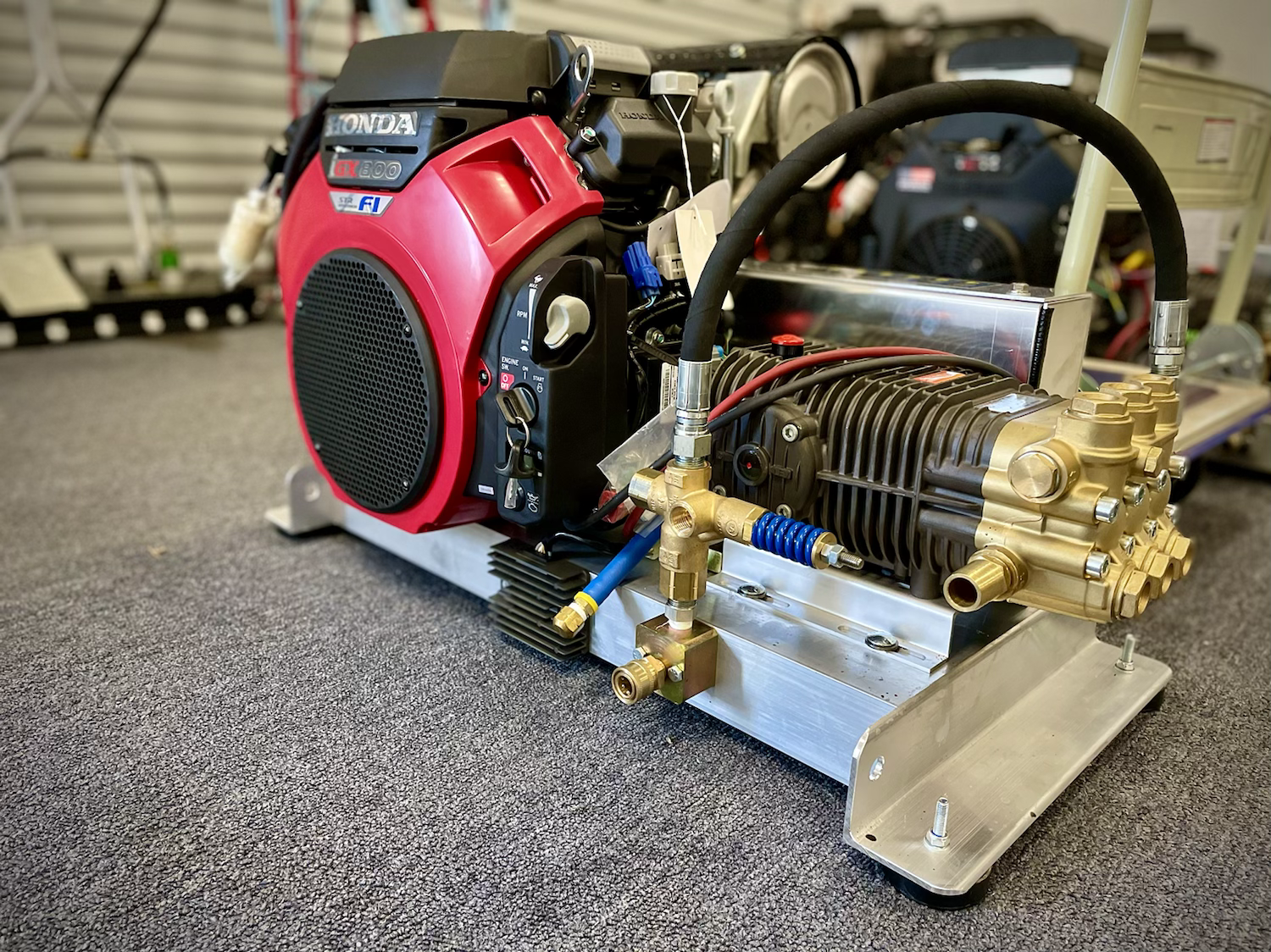 B-K8040HC Bandit 8gpm at 4000psi Honda IGX800 Commercial Pressure Washer