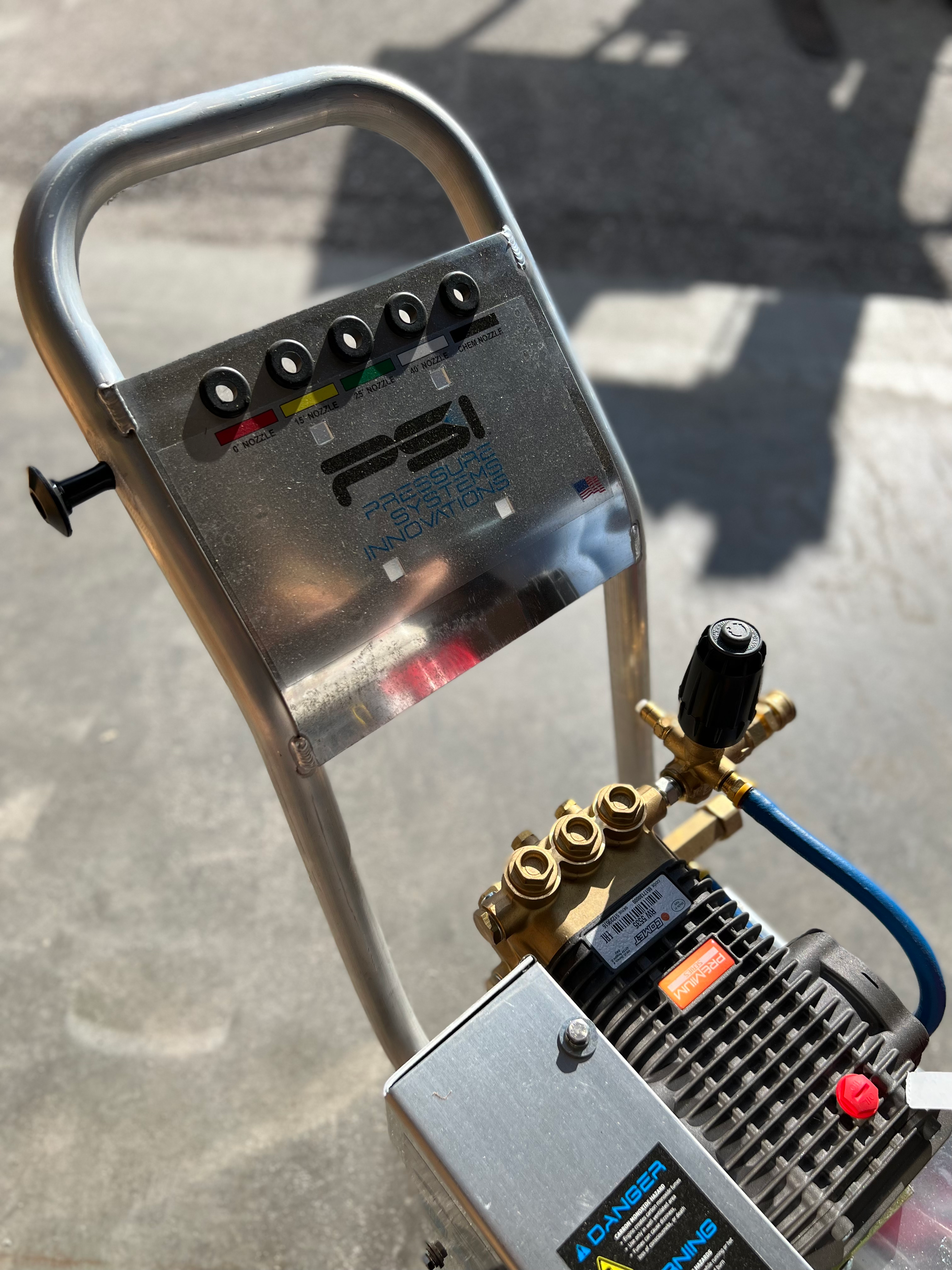 B-5530HC Bandit 5.5GPM at 3000PSI Honda GX390 With Comet Pump Belt Drive Cart