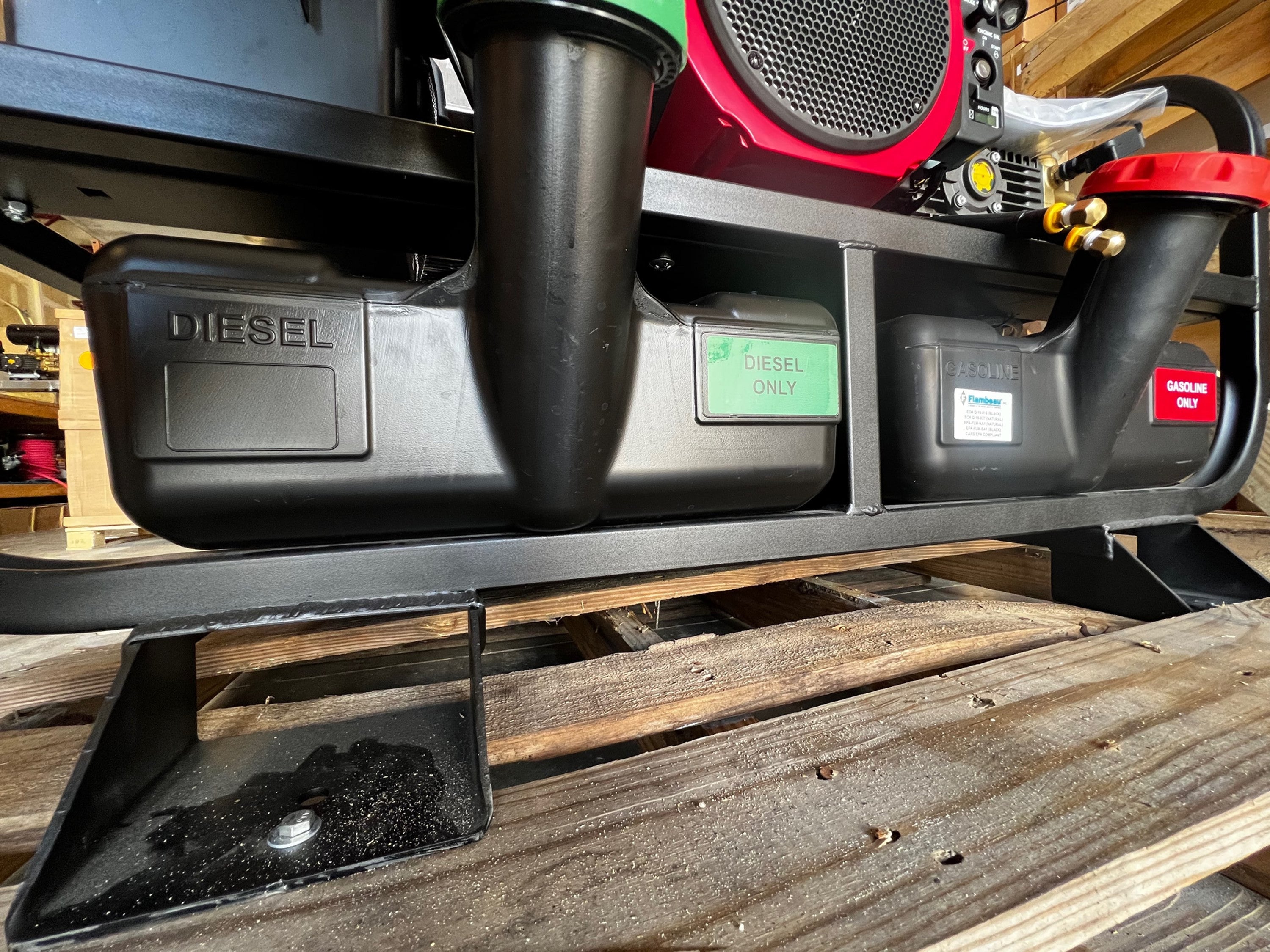 Pressure Pro 8GPM @ 3500PSI Hot Water Skid Pressure Washer Skid