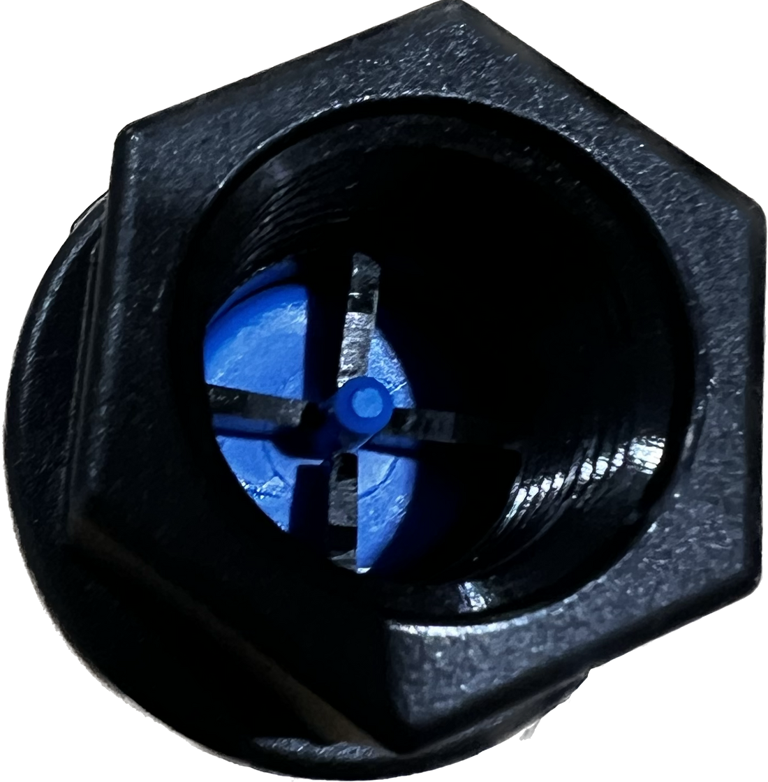 1/2" Check Valve With Hasteloy Spring 1/3lb SMC Poly 22352 *16