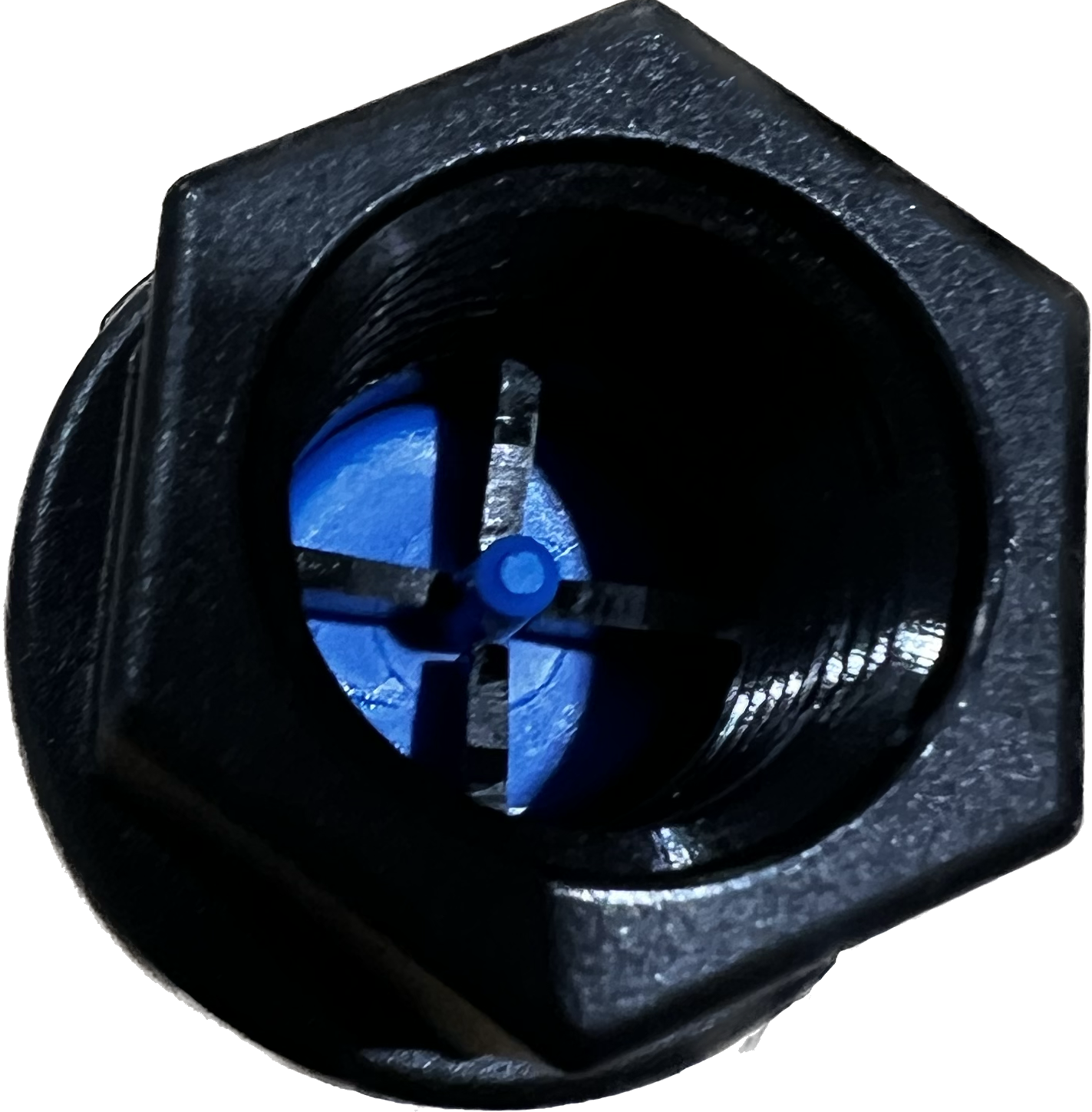 1/2" Check Valve With Hasteloy Spring 1/3lb SMC Poly 22352 *16