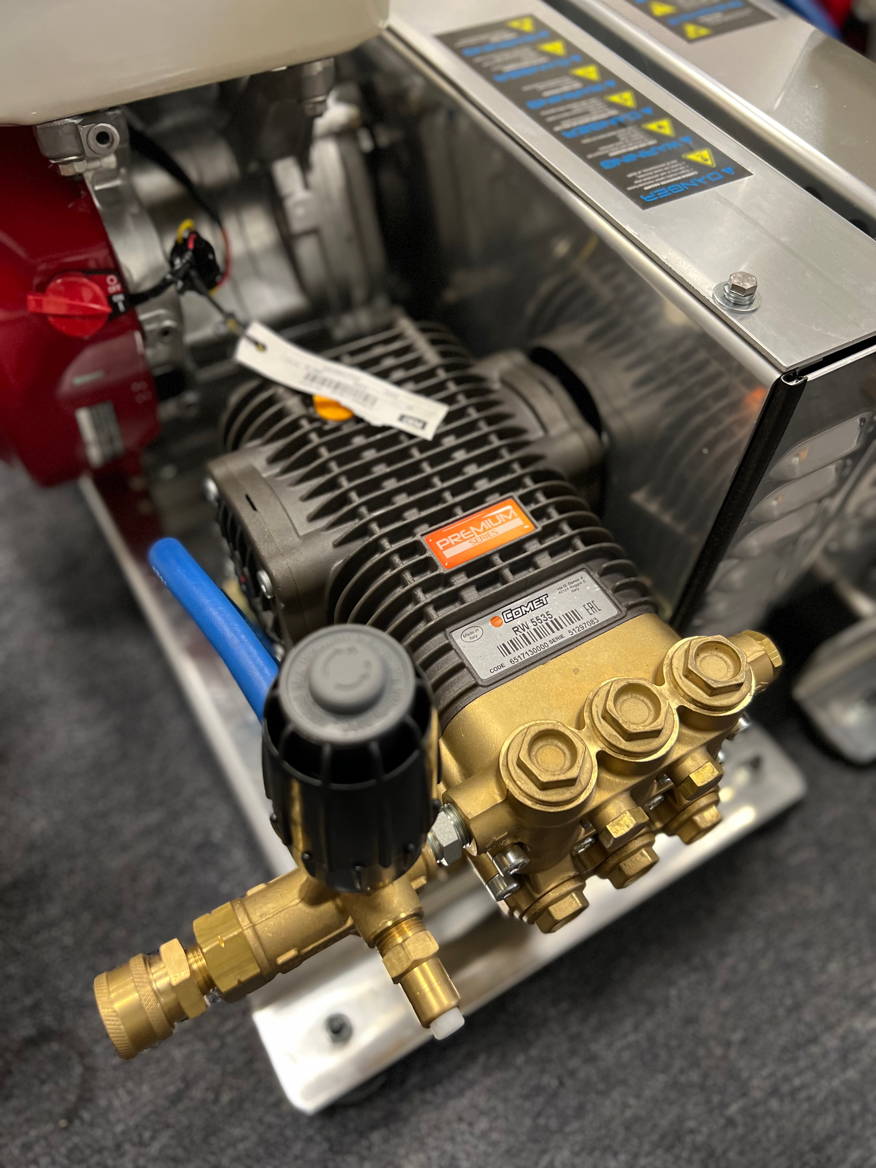 B-K5530HC Bandit 5.5GPM at 3000PSI Honda GX390 Belt Drive With Comet Pump