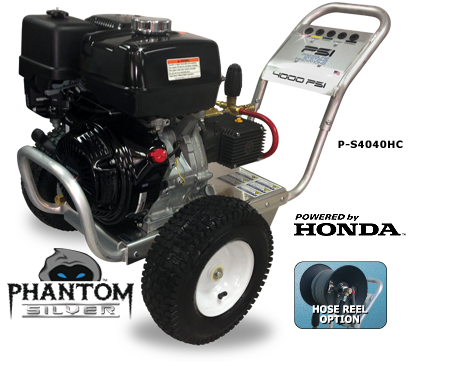 3GPM at 2500PSI Honda GX200 Phantom Silver Edition