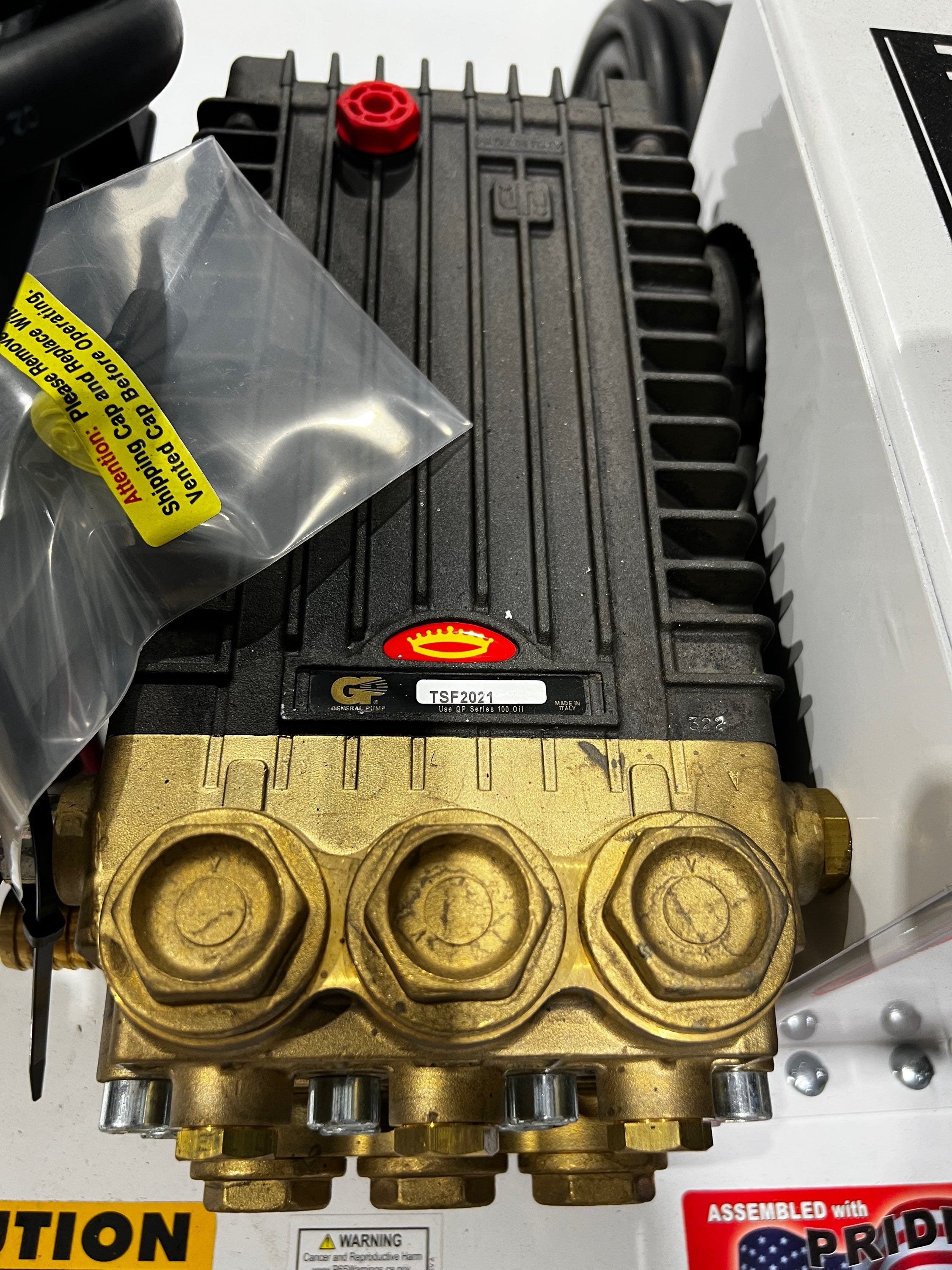 Pressure Pro 8GPM at 3,000PSI Poly Chain Commercial Pressure Washer