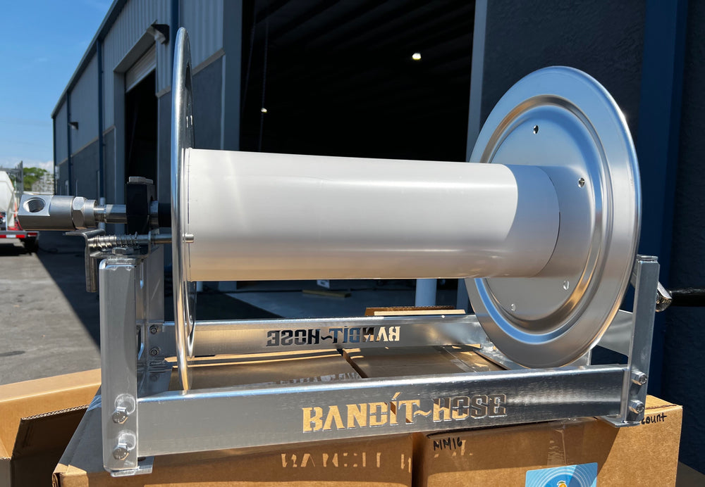 Bandit Hose Reel 18in Aluminium Hose Reel