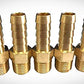 Brass Hose Barb 1/4 x 1/8MPT